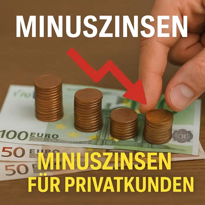 Minuszinsen für Privatkunden